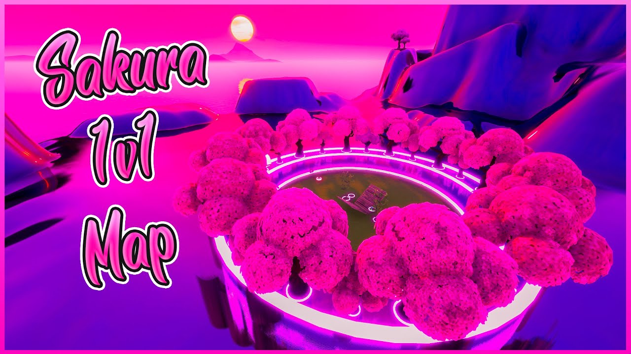 How To Make An *AESTHETIC* Sakura 1v1 Map
