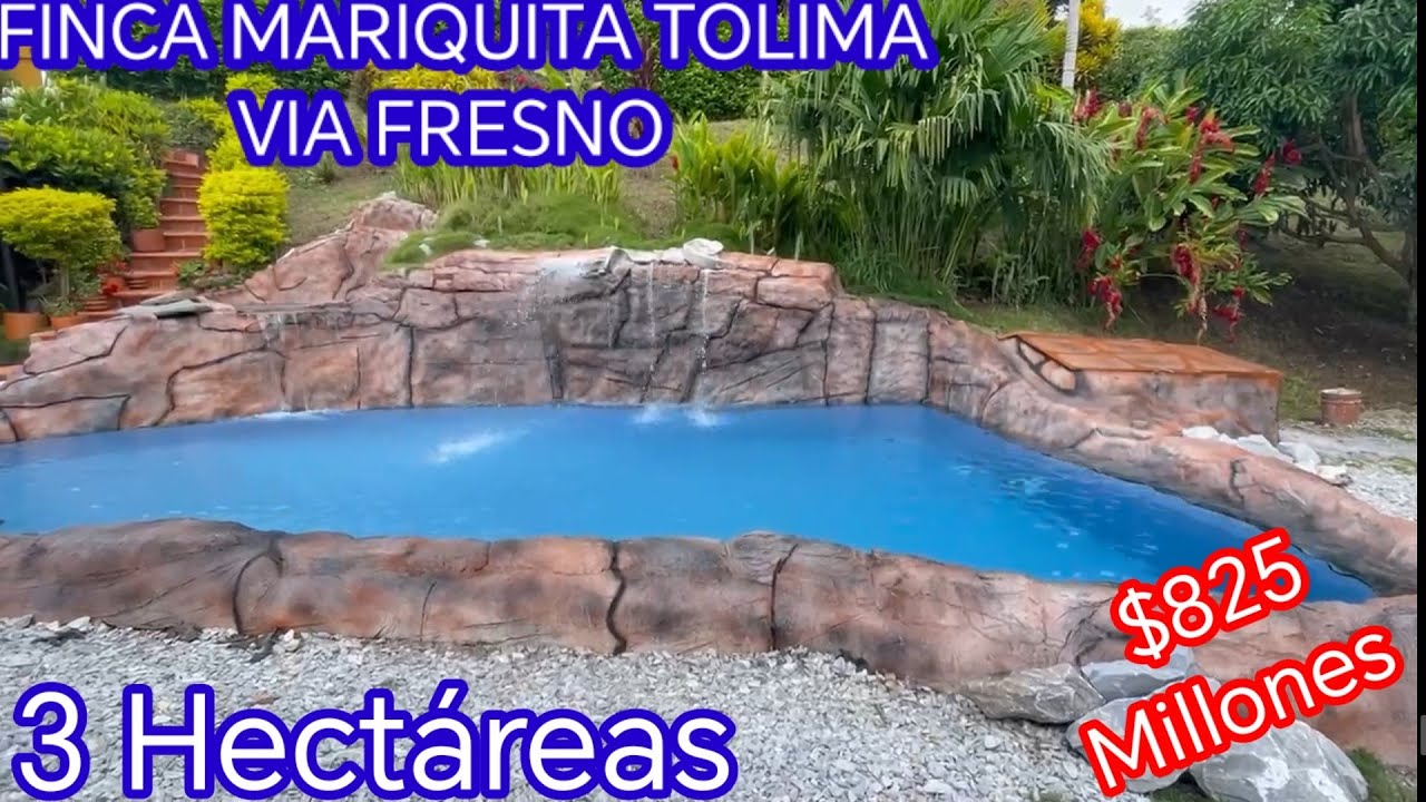 💲825 Millones FINCA TURISMO MARIQUITA TOLIMA 3 HTREAS 320-2479846