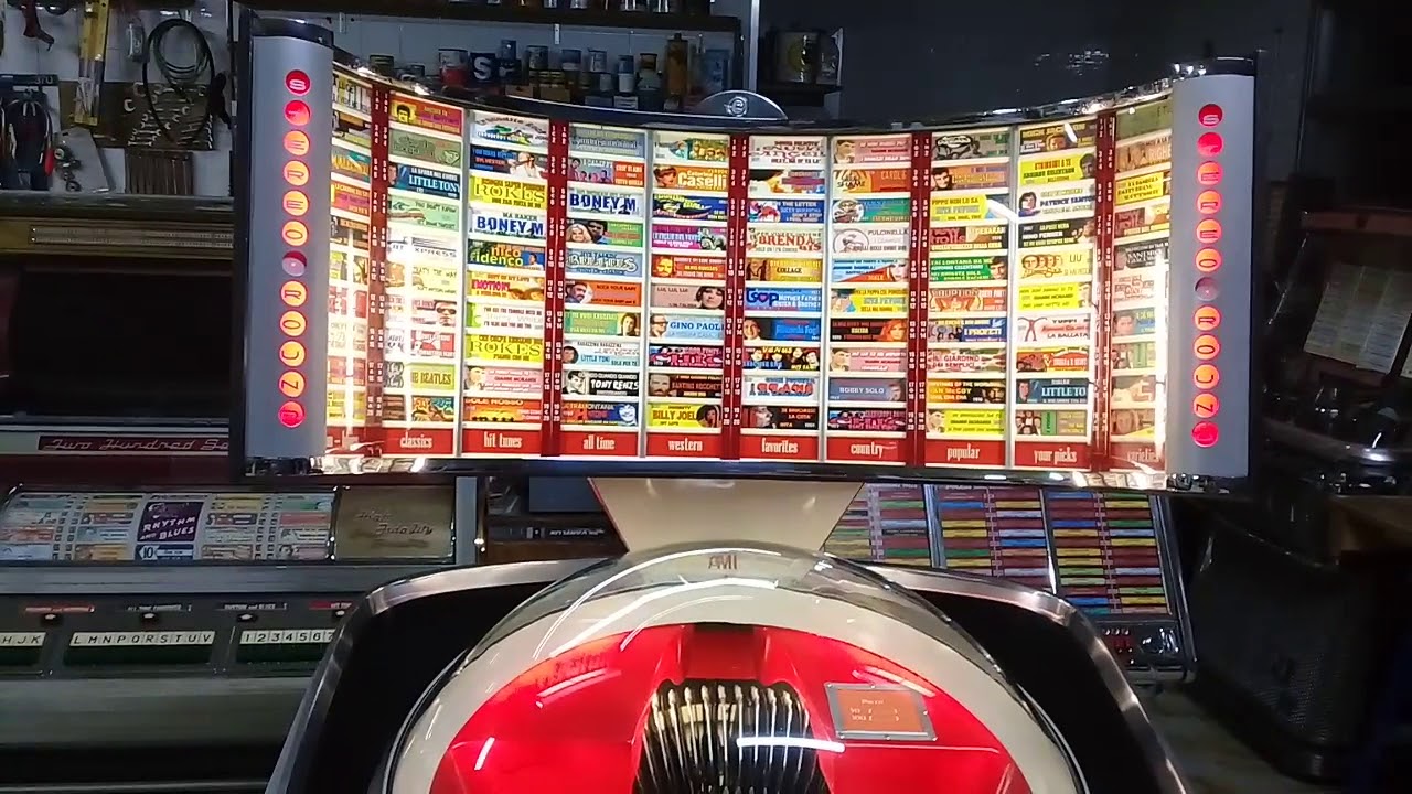 JUKEBOX AMI CONTINENTAL 2 (1961) RESTAURATORE VLADIMIRO VIENO