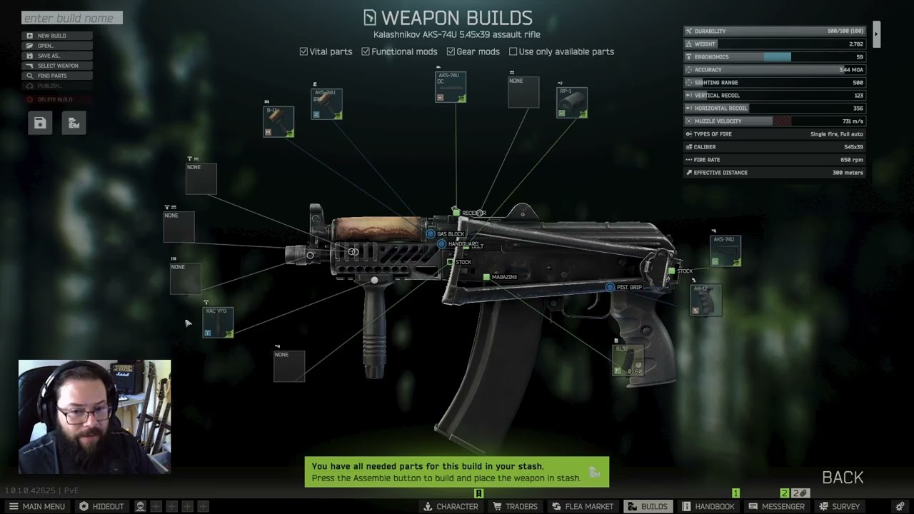 Tarkoviando parte 18 - Customs  - Dicas para builds das missões Gunsmith + Delivery from the past