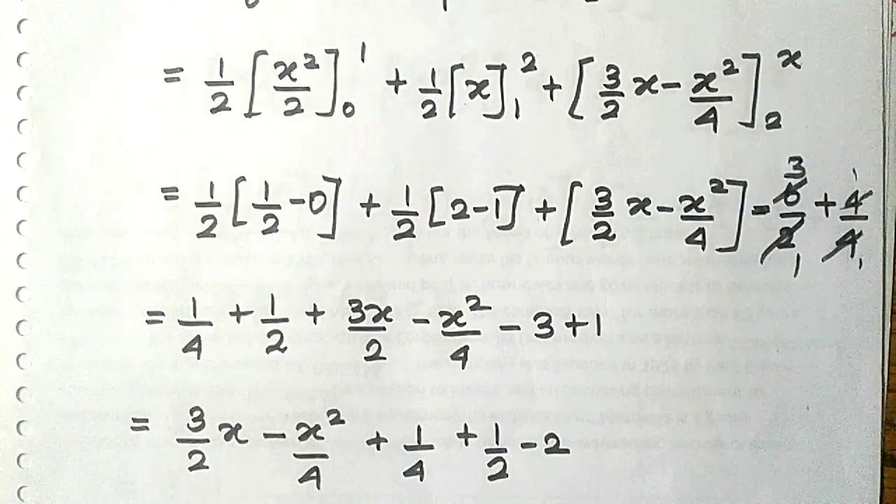 #8 PQT- UNIT-1 RANDOM VARIABLE-Continuous Random Variable Problem in Tamil