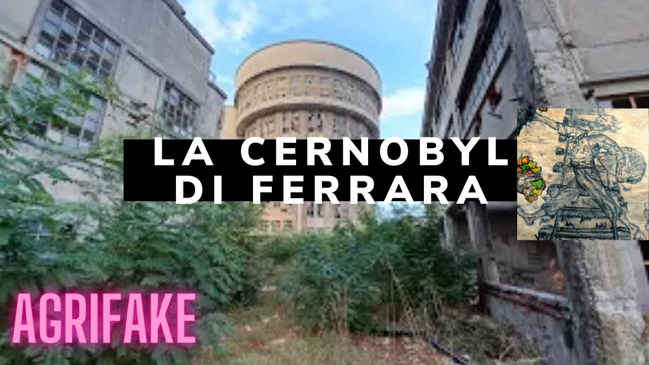 LA CERNOBYL DI FERRARA, L’EX DISTILLERIA (con attacco di panico sulla torre)