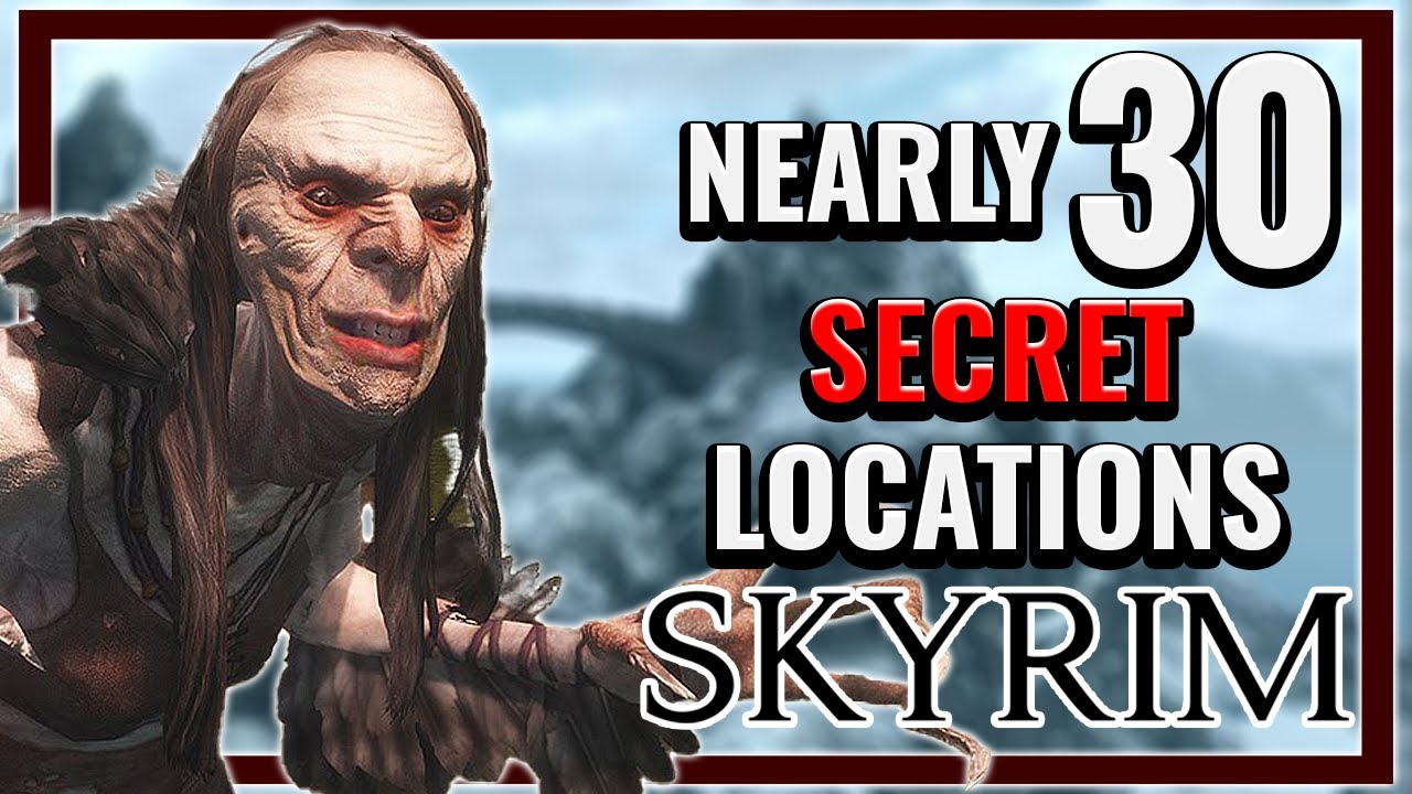 Nearly 30 Hidden & Unmarked Locations in Skyrim | The Reach Edition
