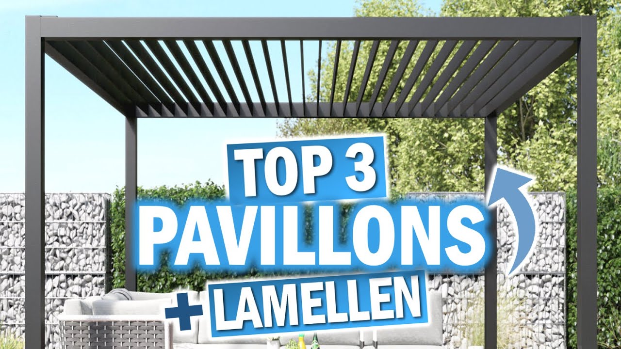 LAMELLEN PAVILLONS 2026: Diese 3 Modelle sind die Besten!