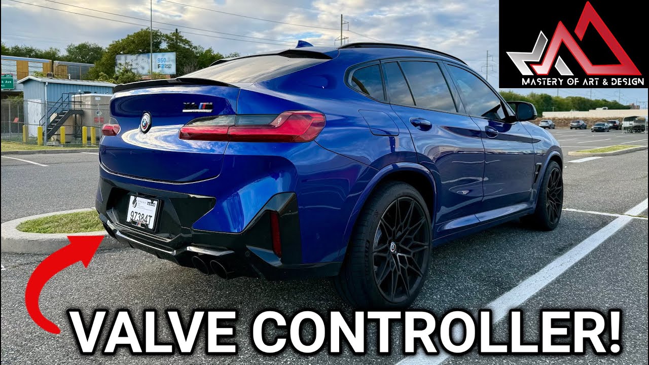 INSTALLING a MAD VALVE CONTROLLER on a BMW X4M/G80 M3 | LOUD EXHAUST!