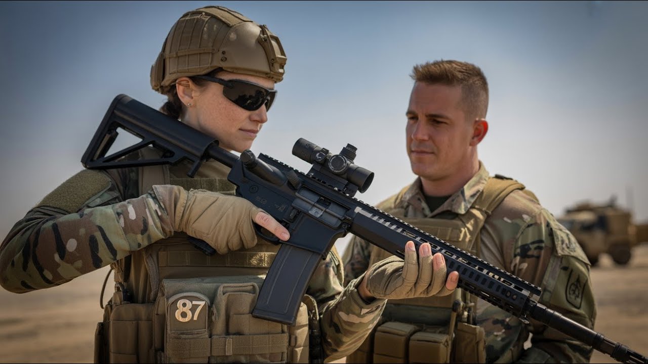 SEAL Commander Threw Her a Stuck MRAD — Then Spotted the Coin Signifying Her 87 Verified Operations
