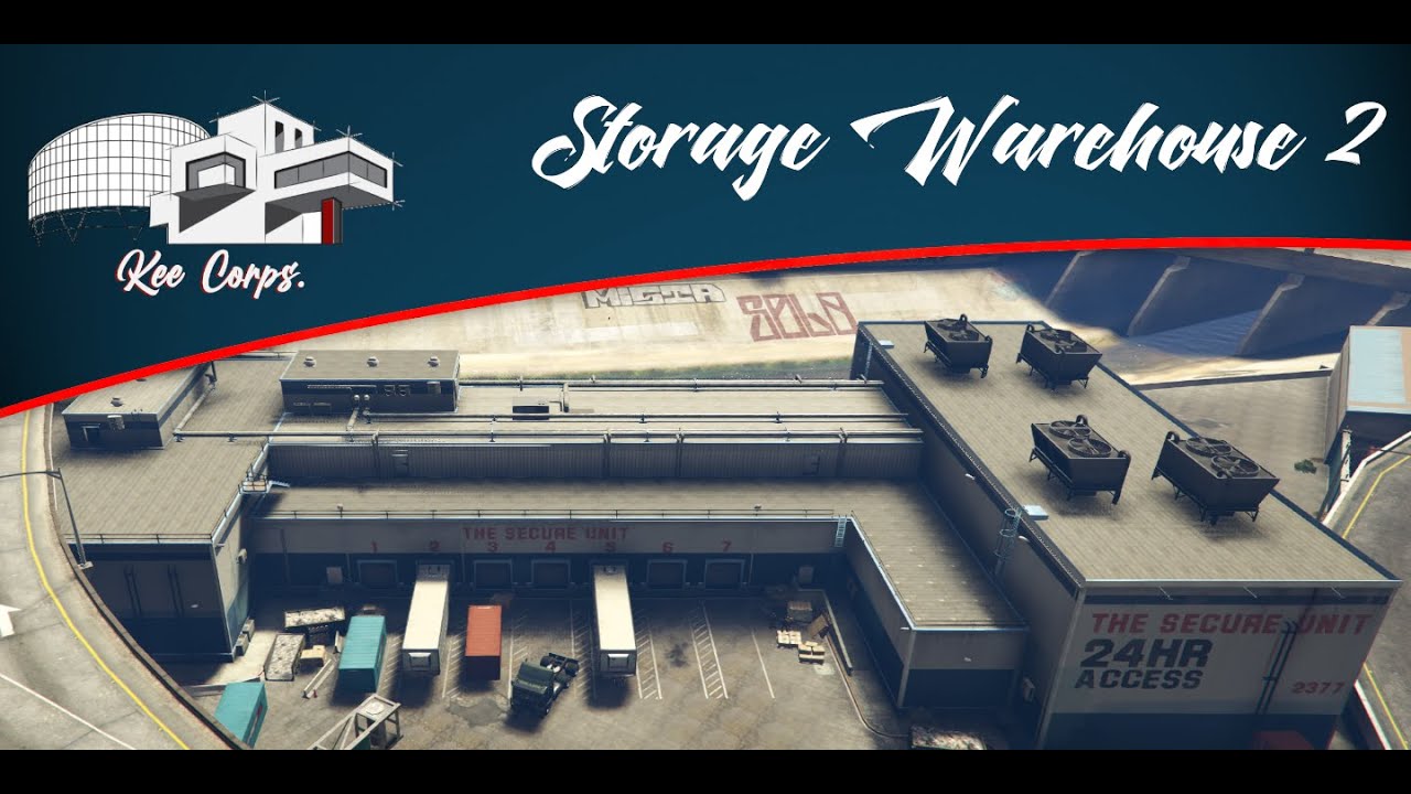 FIVEM MLO FREE Storage Warehouse 2 / Entrepôt de stockage 2