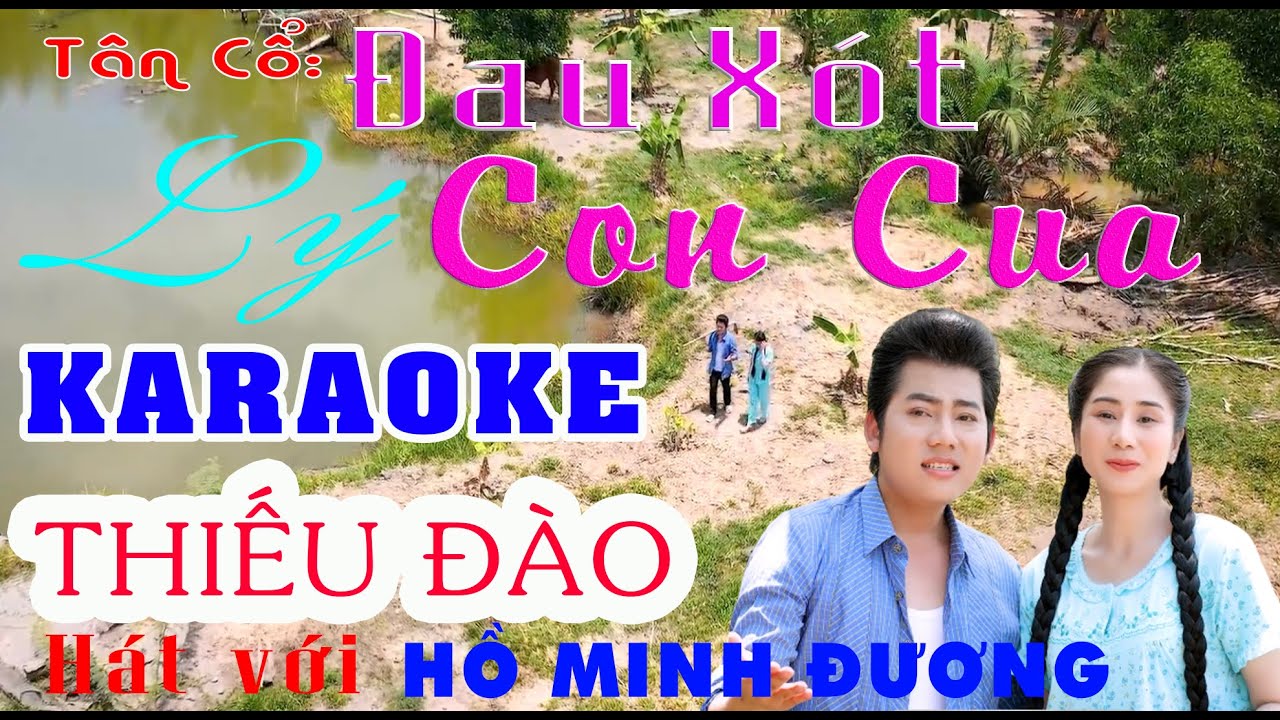 KARAOKR ĐAU XÓT LÝ CON CUA - THIẾU ĐÀO hát với HỒ MINH ĐƯƠNG