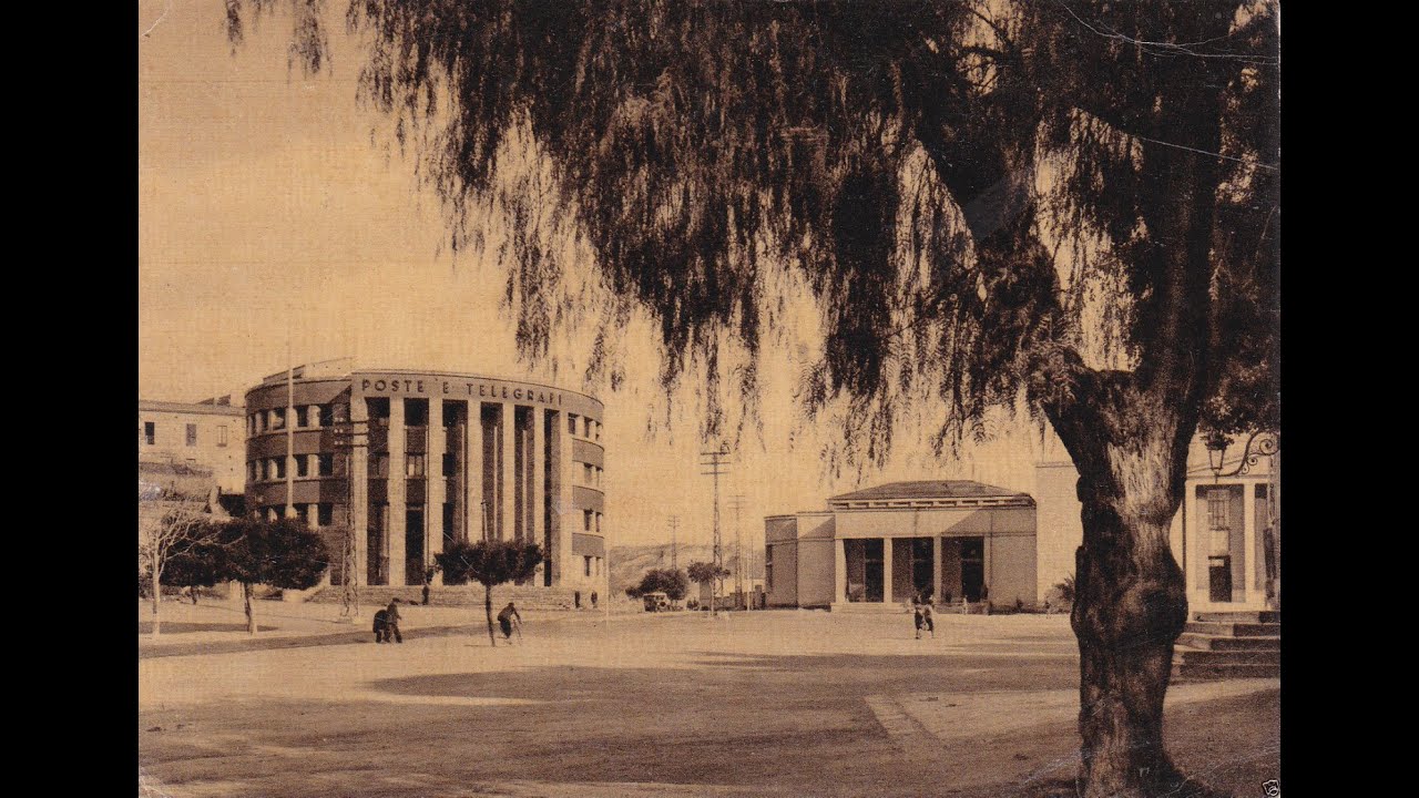 Agrigento. La piazza Vittorio Emanuele storia ed immagini.Video teleacras