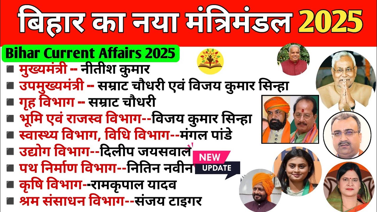 Bihar Cabinet 2025 | Who is in Bihar 2025 | Bihar Cabinet Minister 2025 | Bihar Mantrimandal