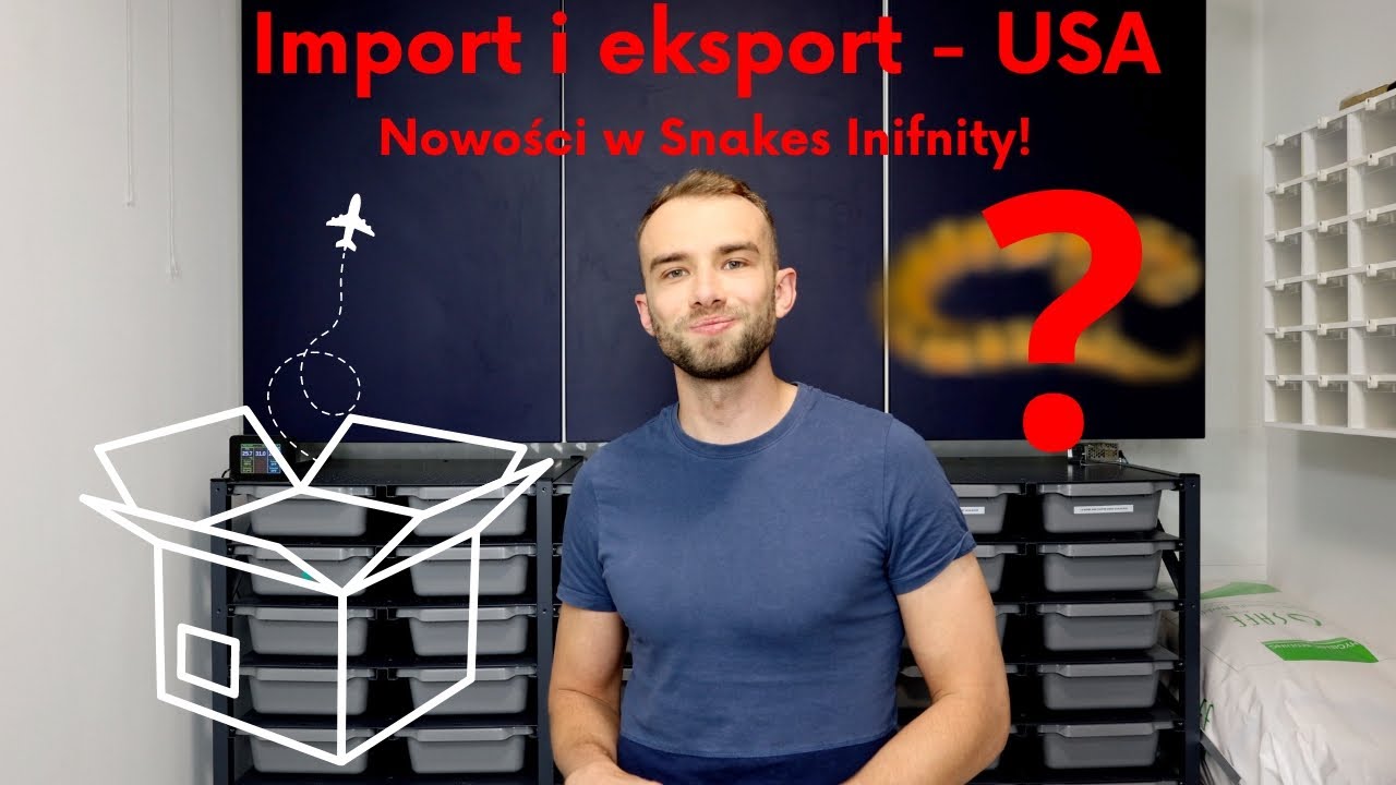 Import i eksport - USA, nowości z 2022-2023 w Snakes Inifnity!