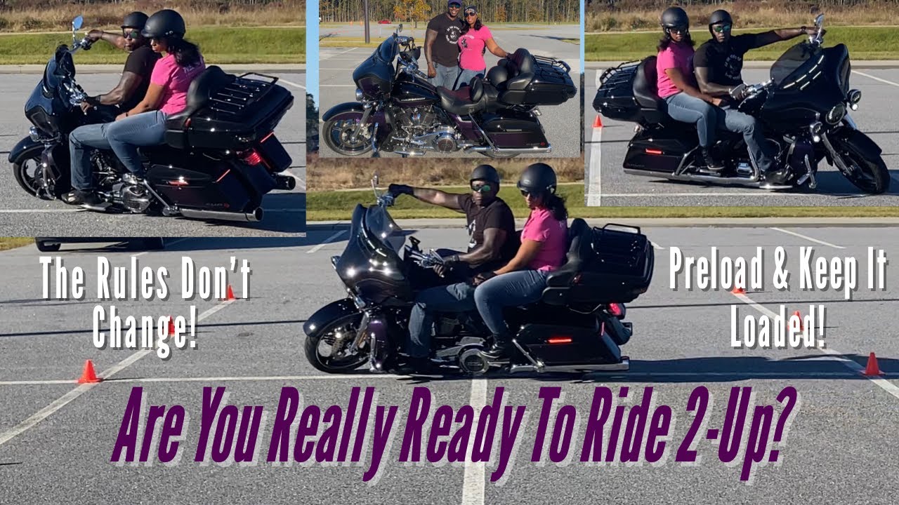 Riding 2-Up Is A HUGE Responsibility!!! Should You Really Be Doing It? Watch This Video!!!!