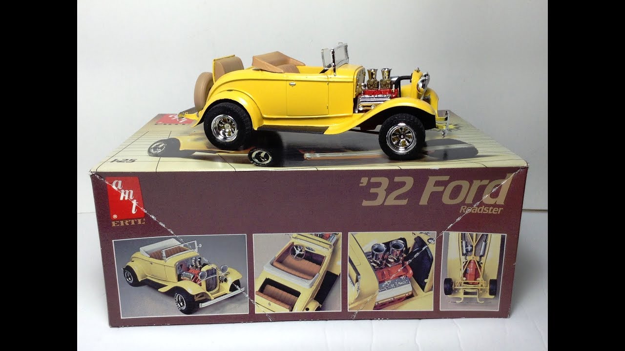 AMT/ERTL '32 Ford Roadster (complete build)
