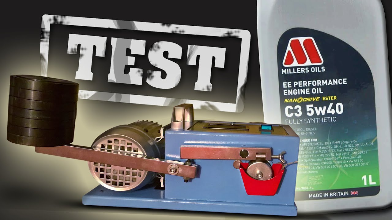 Millers EE Performance 5W40 C3 Тест моторного масла Piotr Tester