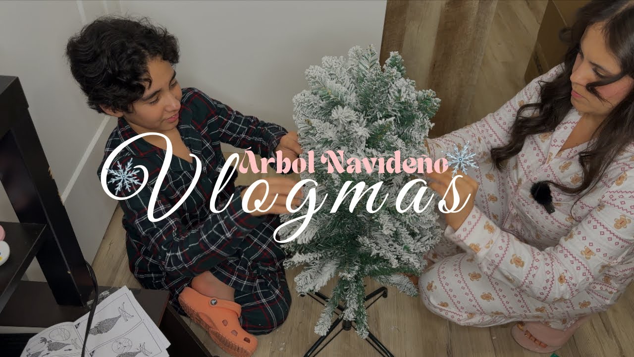 Decoración Navideña l Árbol de Navidad l Vlogmas
