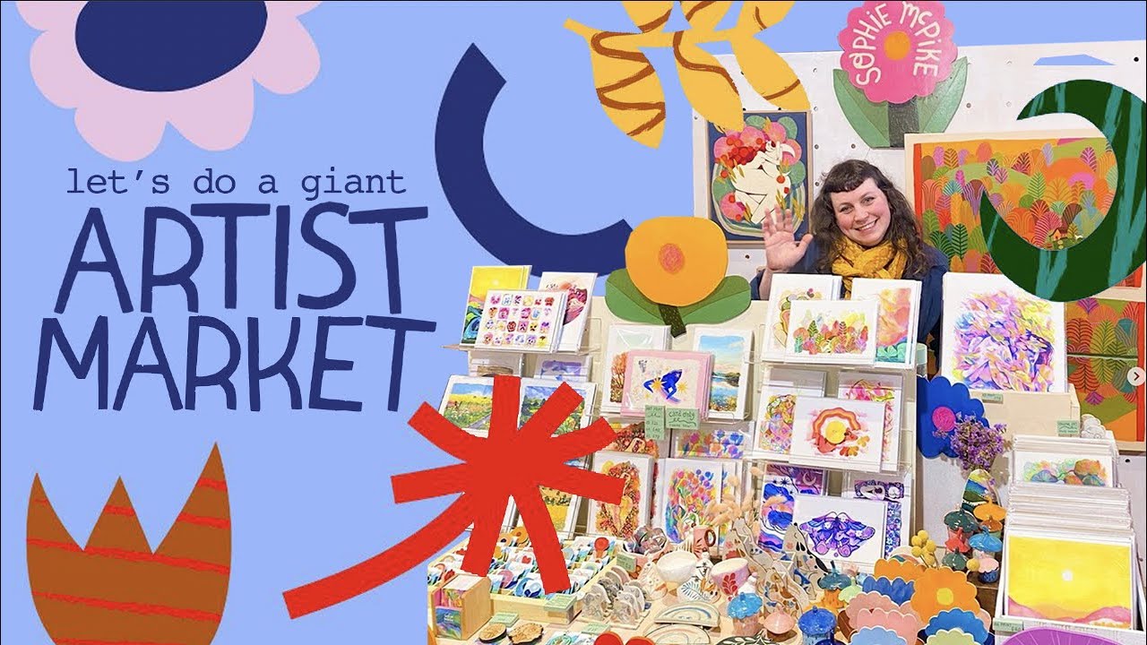 VLOG Let's Do an Artist Market ✷ Finders Keepers Melbourne