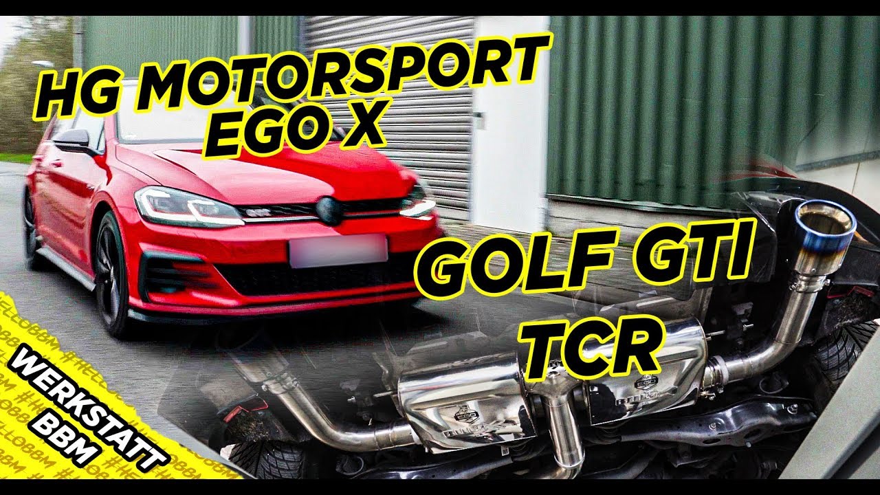EGO X im Golf GTI TCR! | by BBM Motorsport