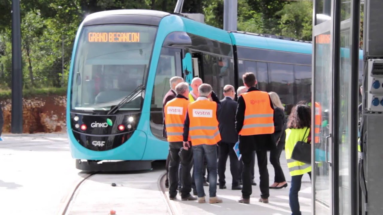 Essais du tramway de Besançon