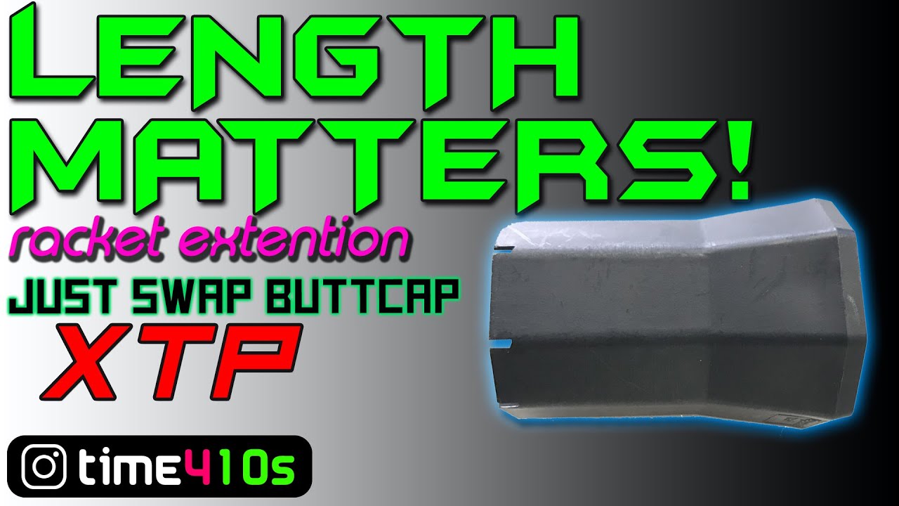 Best Easy Way To  Make Your Racket Longer - XTP Buttcap