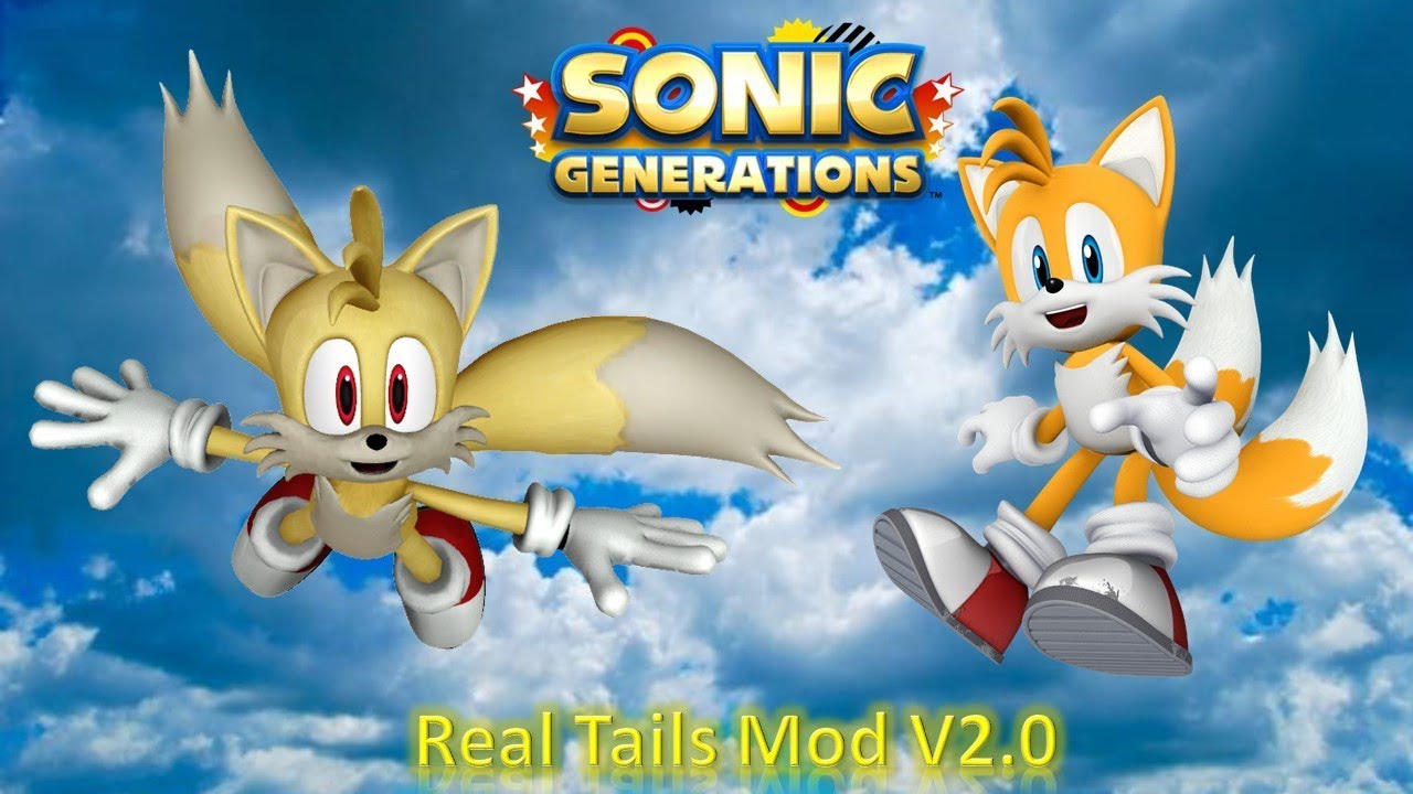 Sonic Generations Mod Part 178_ Real Tails Mod V2.0 (1080p60fps)