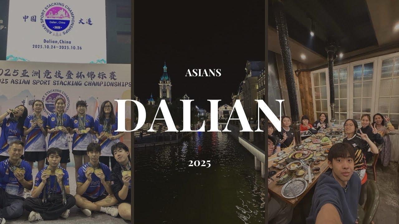 WSSA 2025 Asians Dalian Vlog