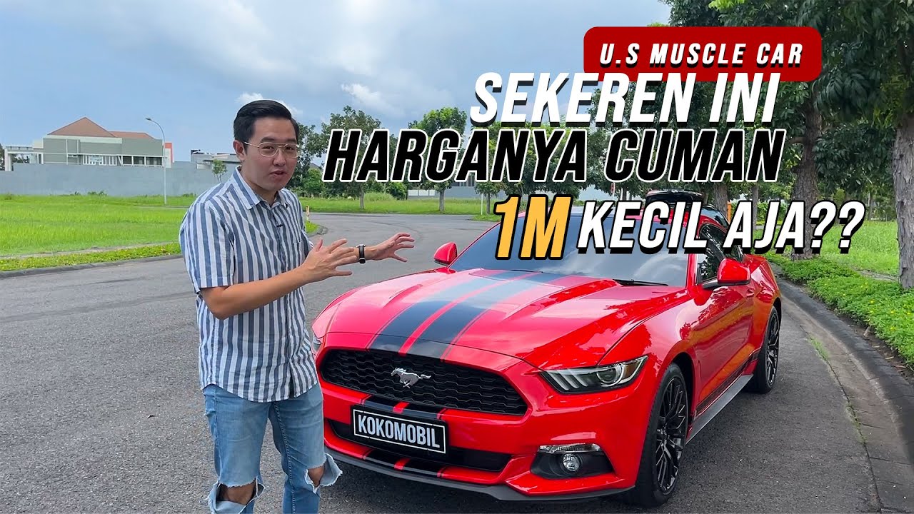 KOKO MOBIL | FORD MUSTANG ECOBOOST JALAN BARU 4RB KM DIJUAL DI SURABAYA!! SENSASINYA ASIK BOS!!