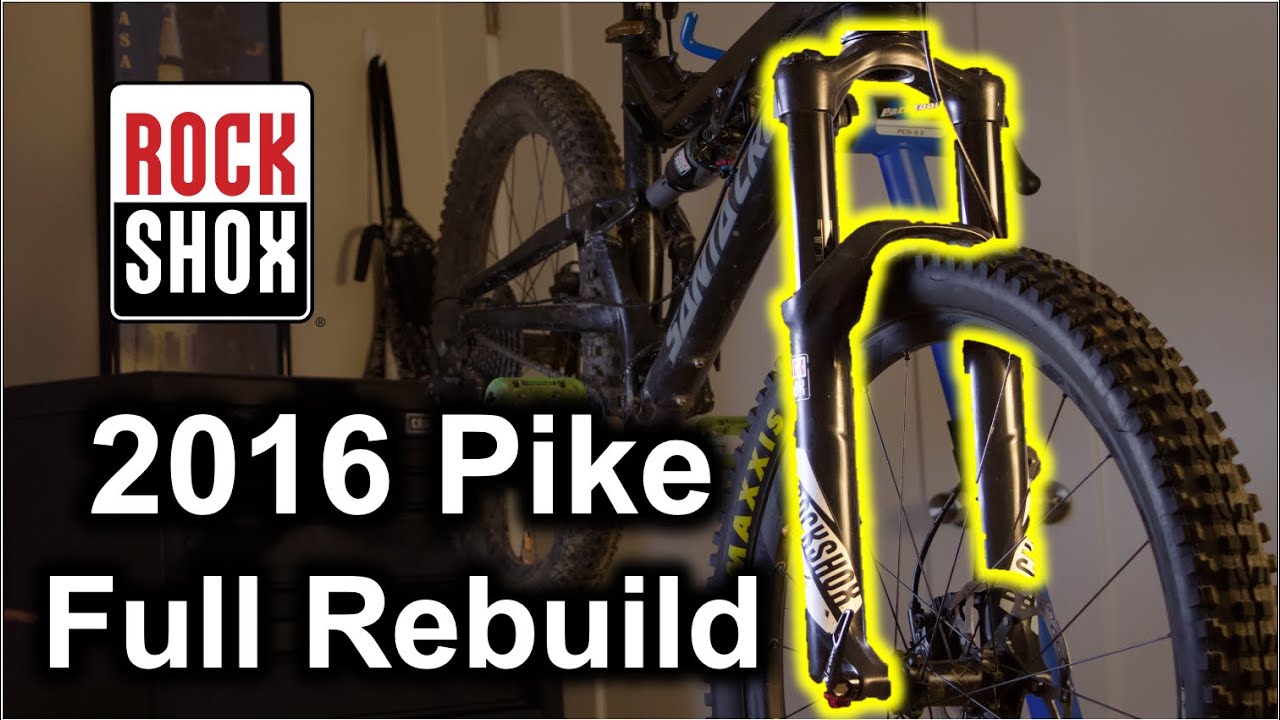 I Rebuilt A 10 Year Old Rockshox Pike!! (Damper, Air Spring, and Lowers Service)
