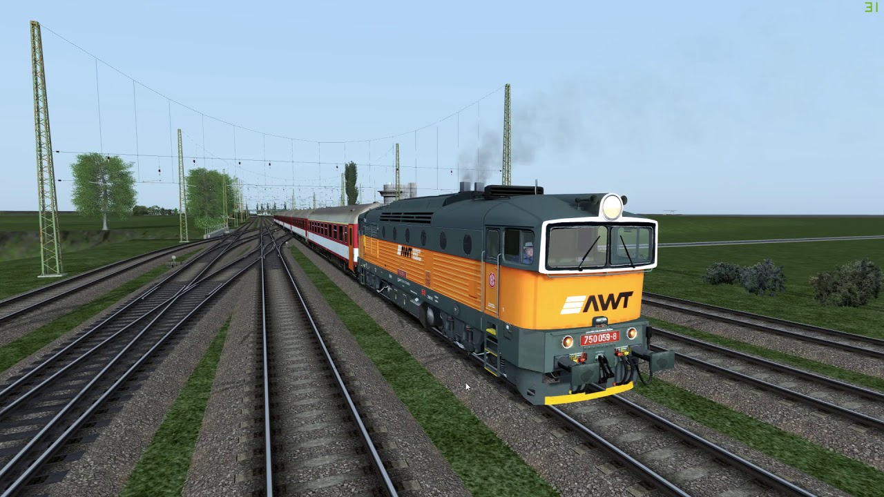 Train Simulator 2018 - AWT 750 059 újra akcióban.