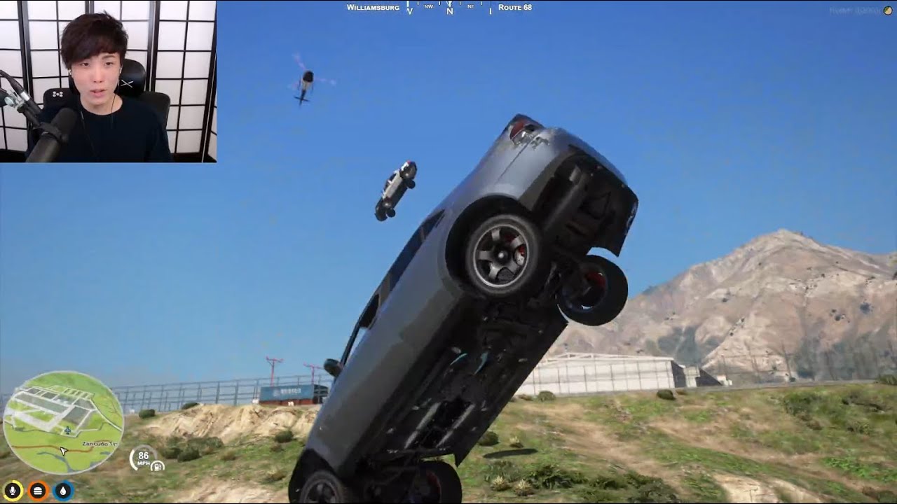 Yuno's 17th BANK ROBBERY 🏍️ AMAZING IMPROVISED GETAWAY w/ Randy, Ramee, & Mr. K [NoPixel GTA] (MV)