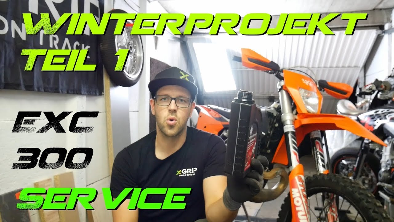 🛠️ EXC 300 Service 🛠️ Winterprojekt 2018 Teil 1🛠️