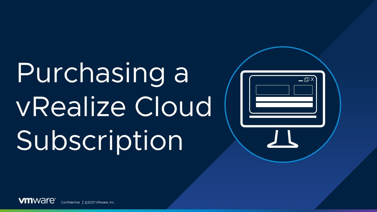 Purchasing a Subscription with vRealize Cloud Subscription Manager