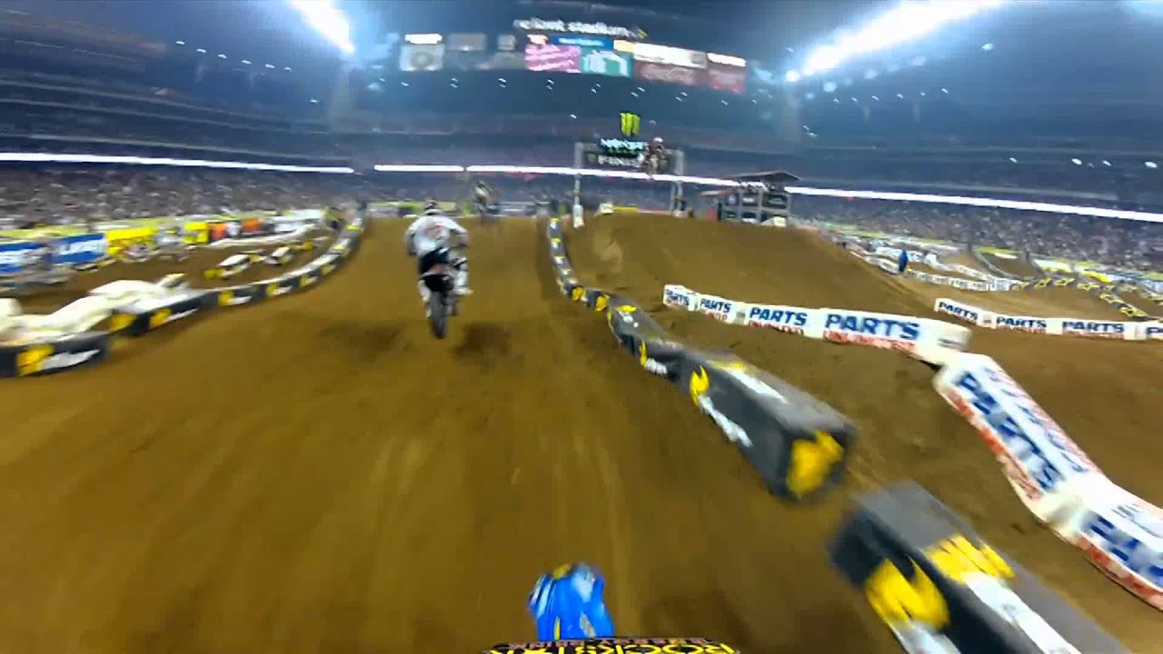 GoPro HD: Kyle Peters Main Event 2012 Monster Energy Supercross Houston