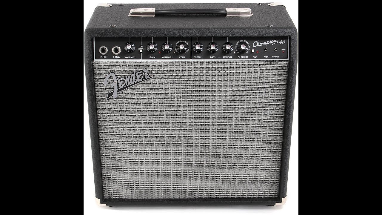Fender Champion 40 (demo)