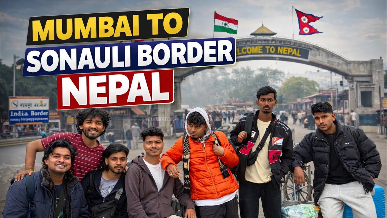 Mumbai To Sonauli Border Nepal 🇳🇵🏔️ with ￼ friends ￼#nepal #sonauli #nepali #nepalivlog #nepalisong 