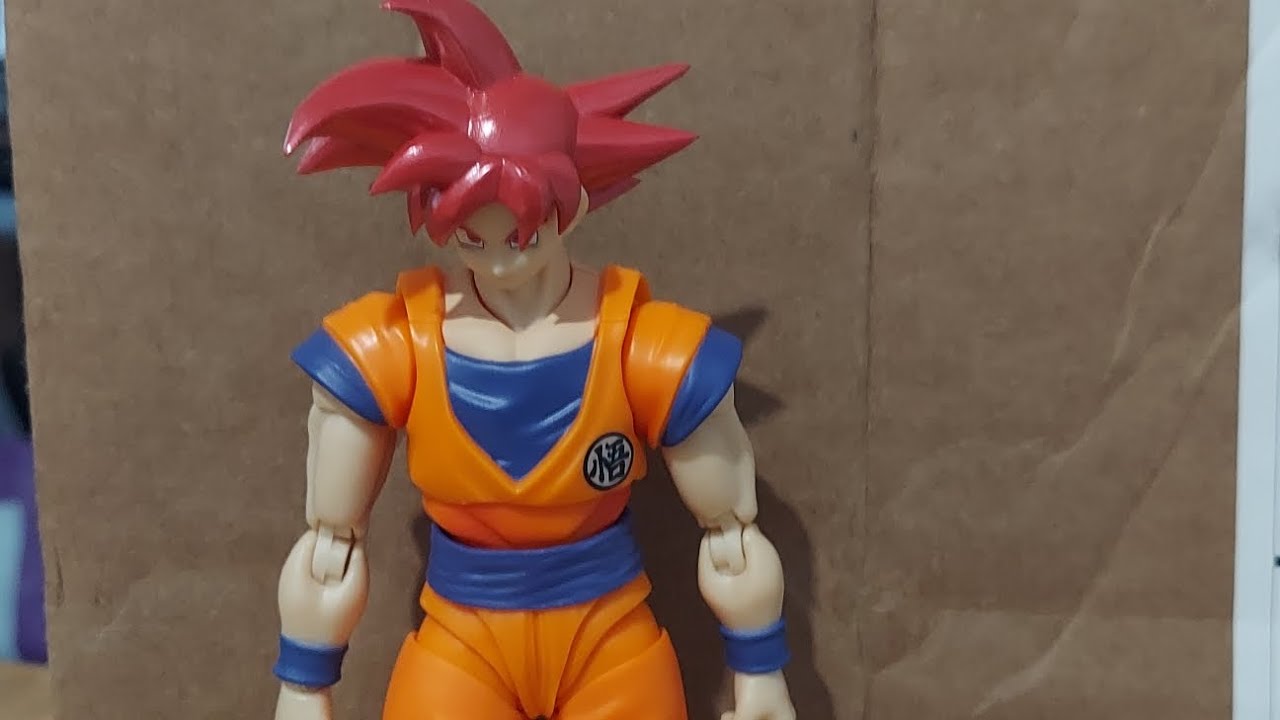 Al Nivel de los Dioses!!!  S.H. Figuarts Son Goku Super Saiyan God Unboxing y Review