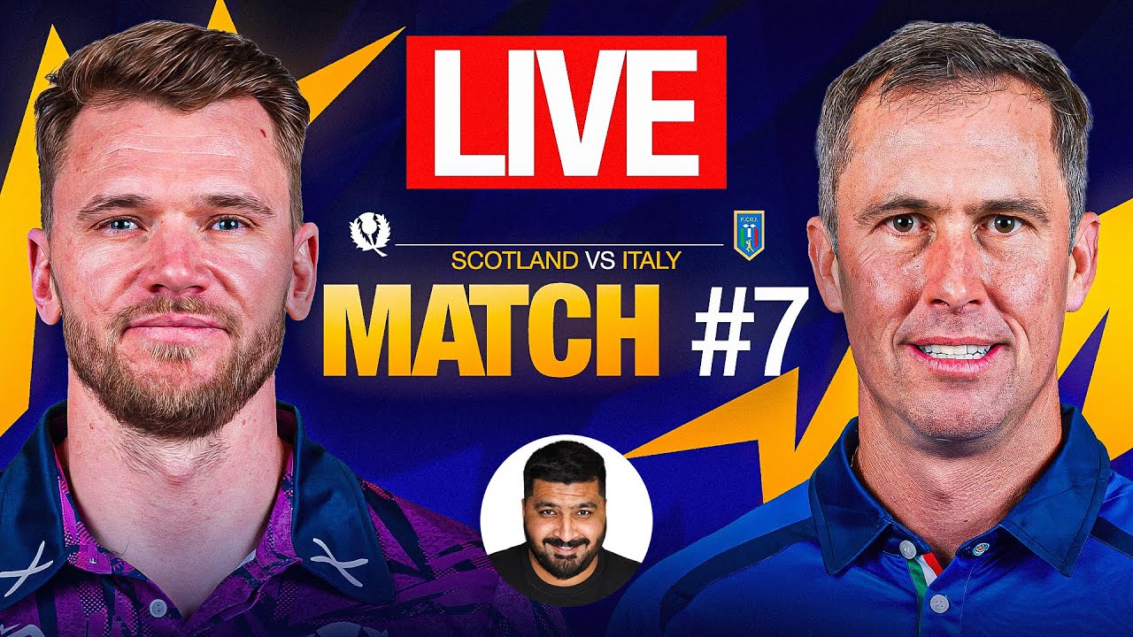 ITALY VS SCOTLAND T20 World Cup 2026 Live Score Commentary and Reaction | IND VS PAK Latest Update