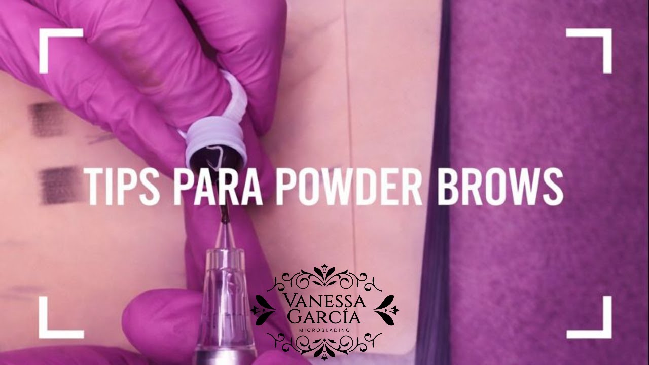 Tips para powder brows
