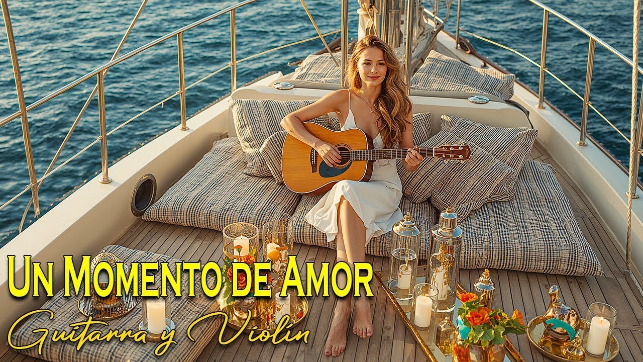 Un Momento de Amor en el Mediterráneo 🎶 | Guitarra y Violín Romántico para Despertar los Sentidos