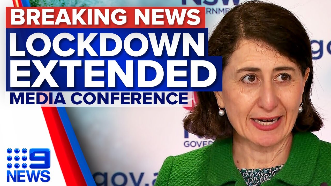 NSW: Curfews introduced as Greater Sydney lockdown extended | Coronavirus | 9 News Australia