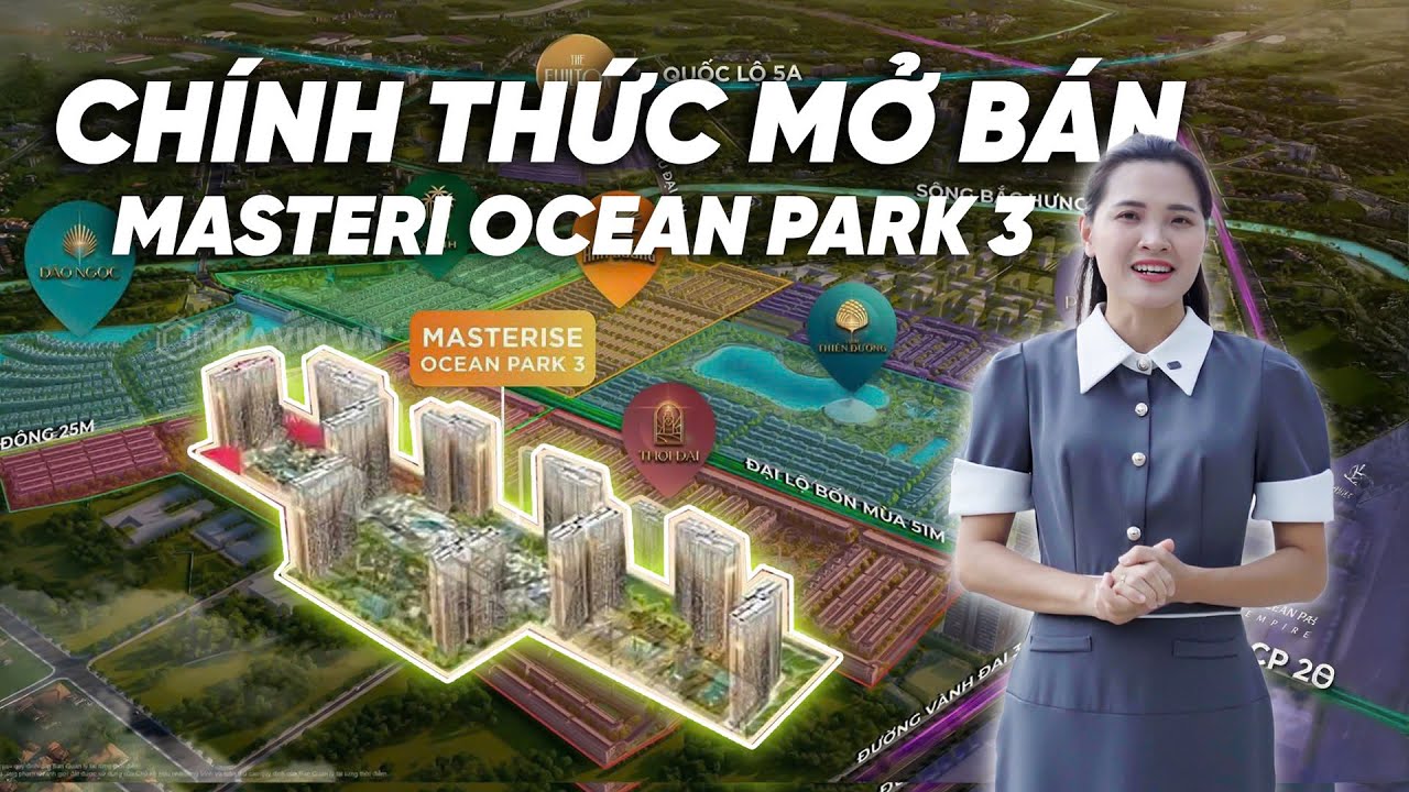 Mở Bán Chung Cư Masteri Vinhomes Ocean Park 3