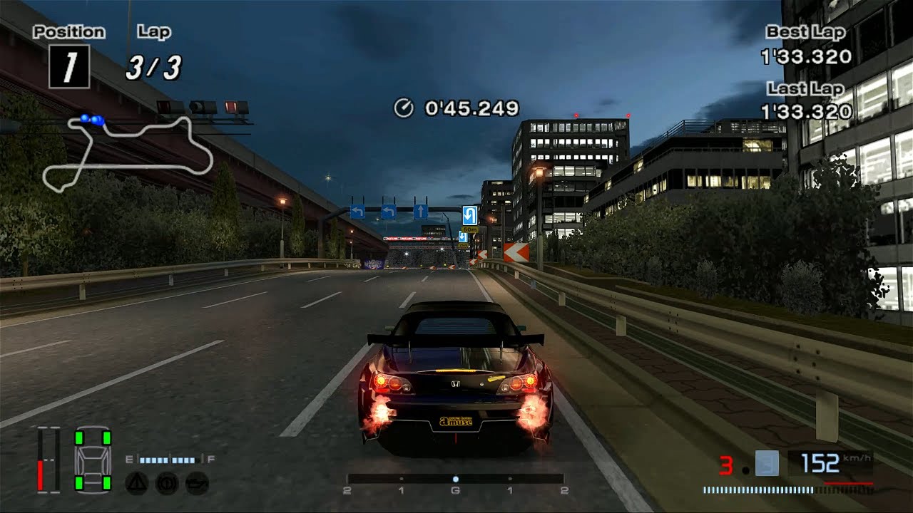 Gran Turismo 4 SSR5 Race S2000 GT1 + Cockpit View - PS2 Gameplay HD
