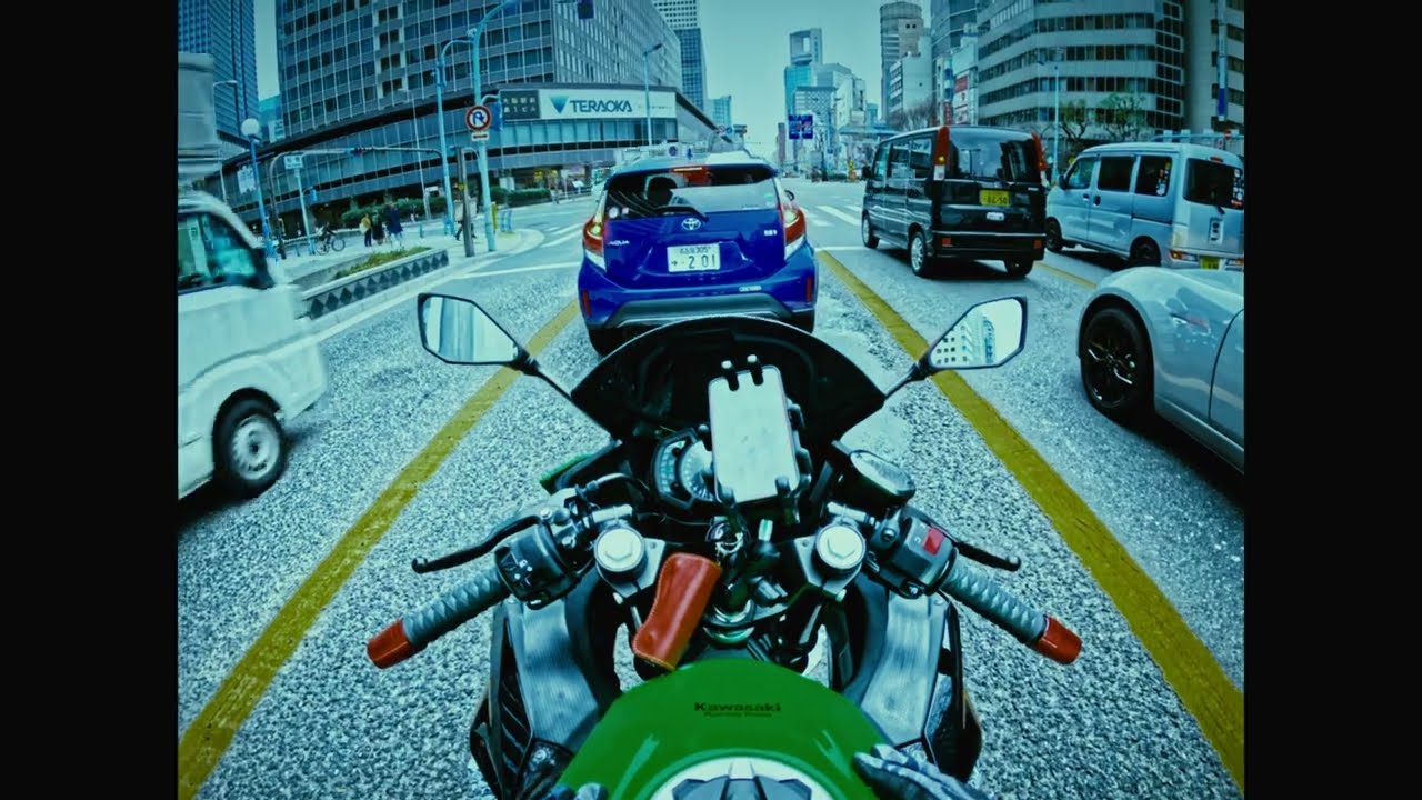 【4K】Chill Ride Osaka【#3】 | Kawasaki Ninja400 | Cinematic Japan