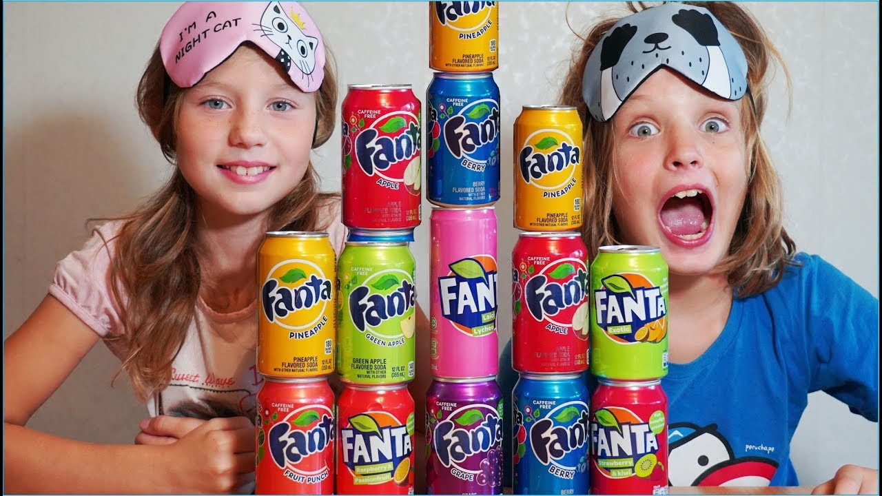 Indovina la Bibita (Lattina) DRINK Challenge !!! FANTA Taste Test - Fanta Rare - Canale Nikita