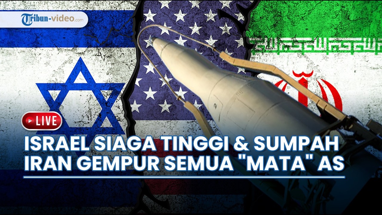 🔴 Israel Siaga Tinggi Tunggu “Lampu Hijau” hingga Sumpah Iran Gempur 