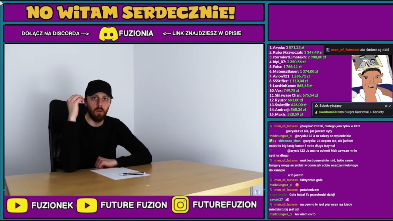 Fuzionek ogląda Miedzińskiego (kiedy nie masz weny, ale na jutro musisz napisać HICIORA...)