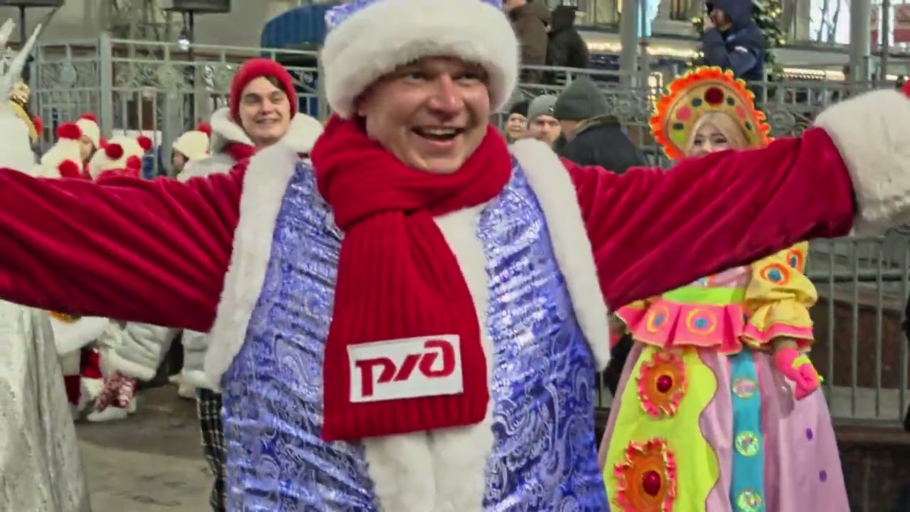 Прибытие Деда Мороза в Москву 2 января 2026 года!!!