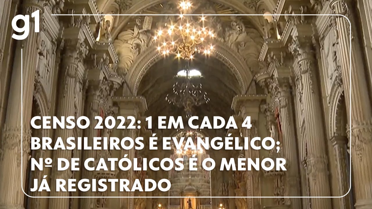 Um em cada 4 brasileiros é evangélico; percentual é maior entre adolescentes 