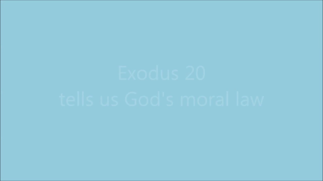 Commandments: A Principle Approach® Bible Lesson