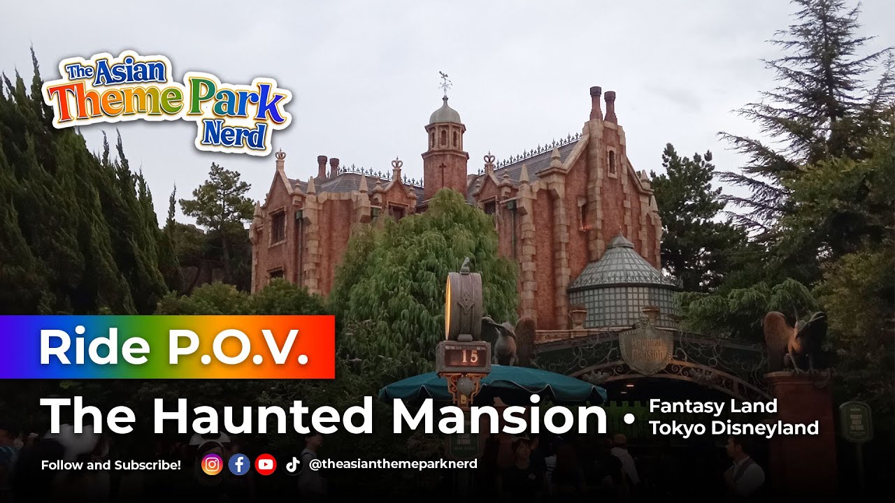 THE HAUNTED MANSION | ON-RIDE POV | TOKYO DISNEYLAND