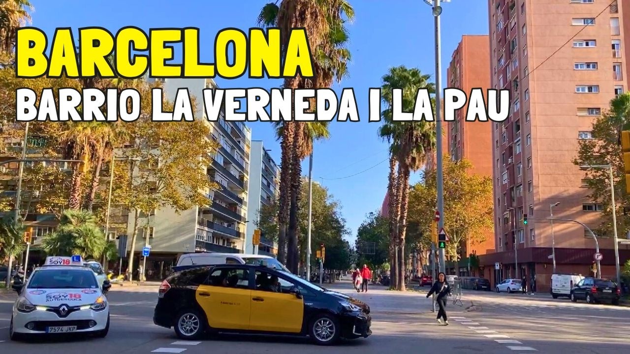[BARCELONA] BARRIO LA VERNEDA i LA PAU | Walking Tour Noviembre 2024